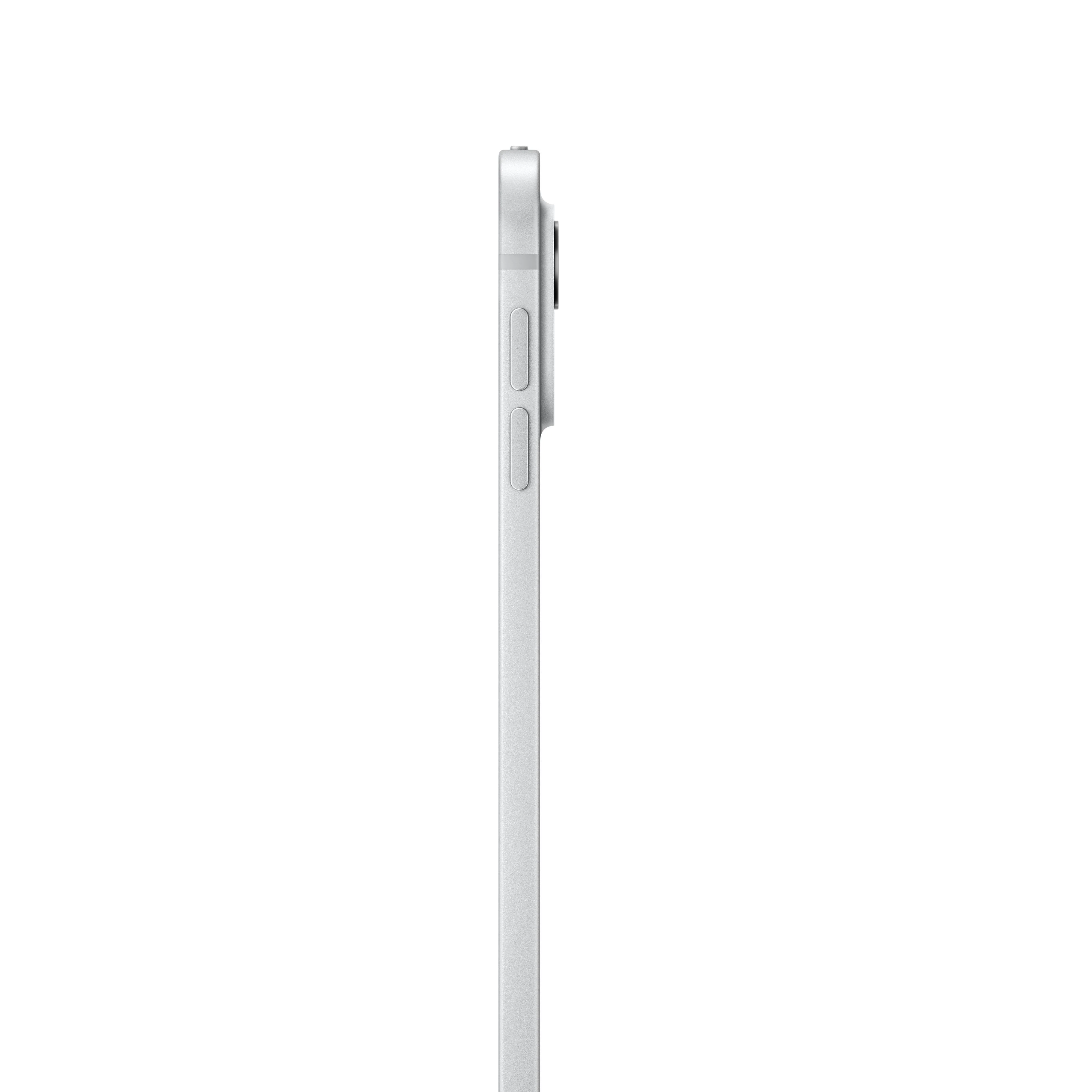 13-inch iPad Pro Wi-Fi + Cellular 512GB Standard Glass - Silver (M4) - Image 3