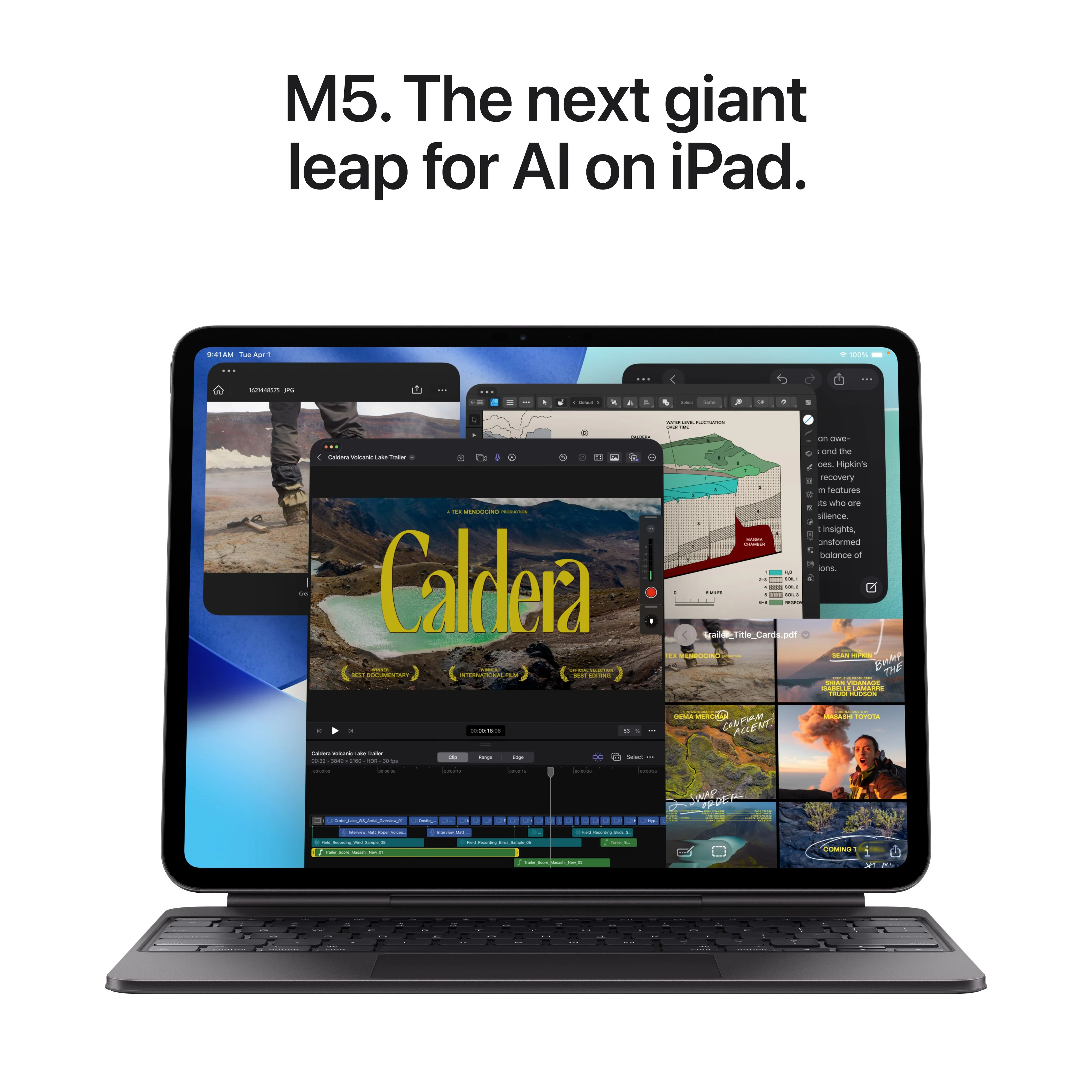 13-inch iPad Pro Wi-Fi 2TB Standard Glass - Space Black (M5) - Image 4