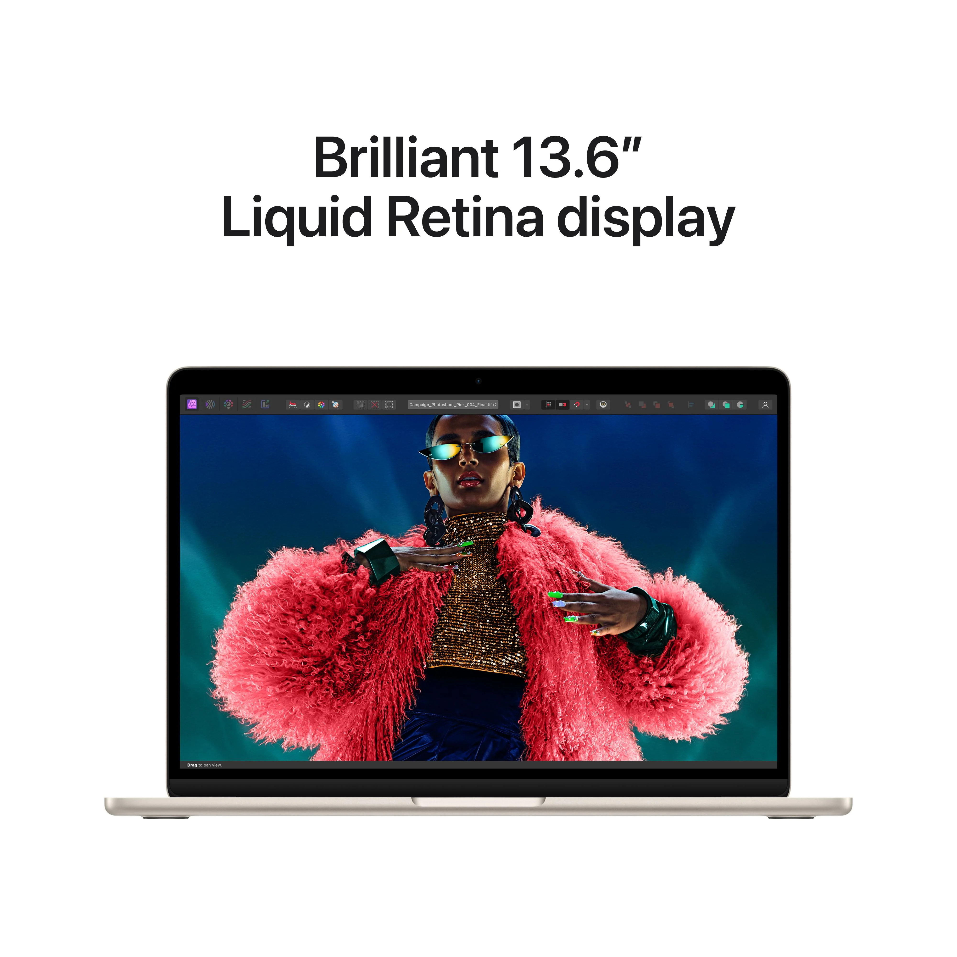 13-inch MacBook Air: Apple M3 chip with 8‑core CPU and 10‑core GPU, 512GB SSD - Starlight - Image 5