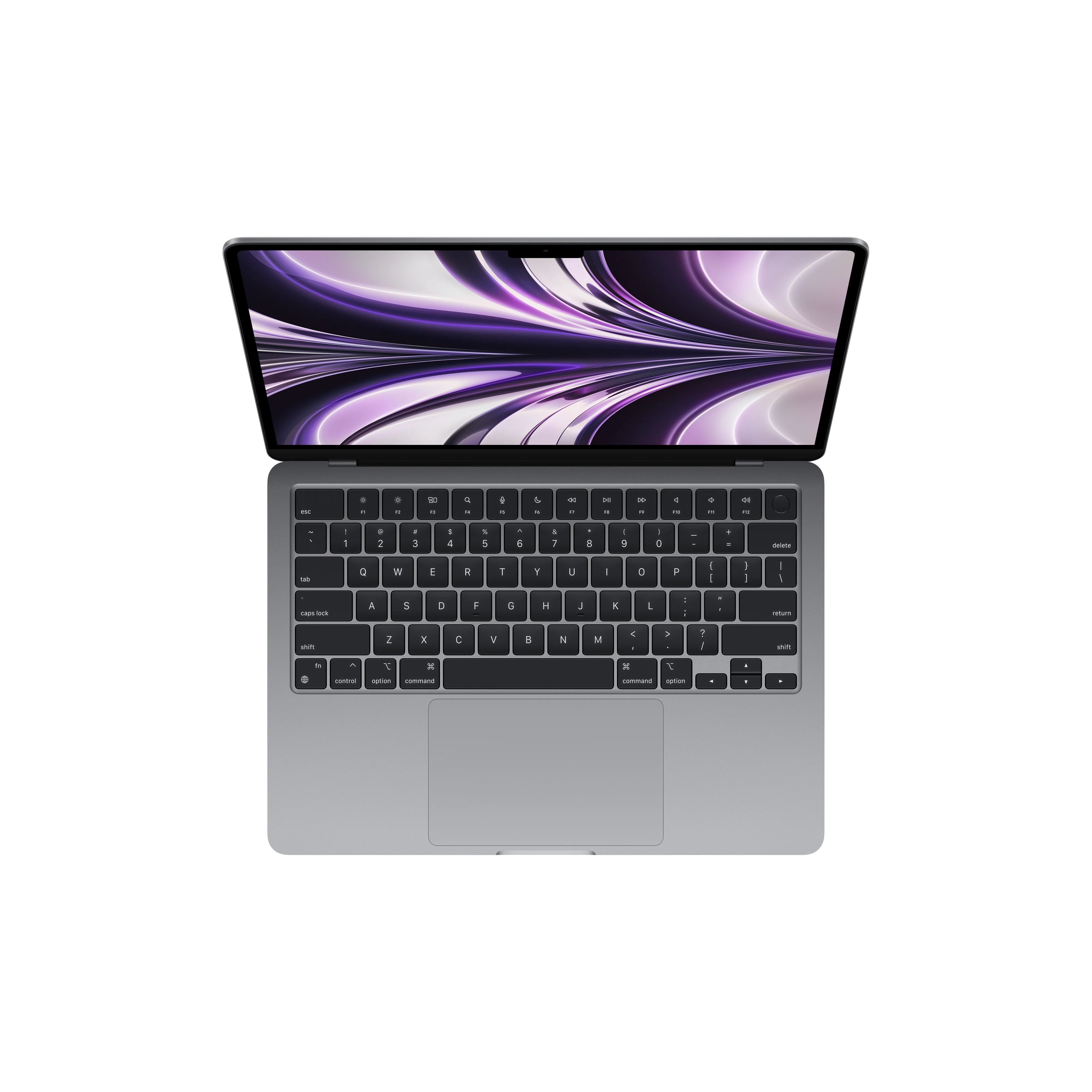 13-inch MacBook Air: Apple M2 chip with 8‑core CPU and 8‑core GPU, 256GB SSD - Space Grey - Image 3