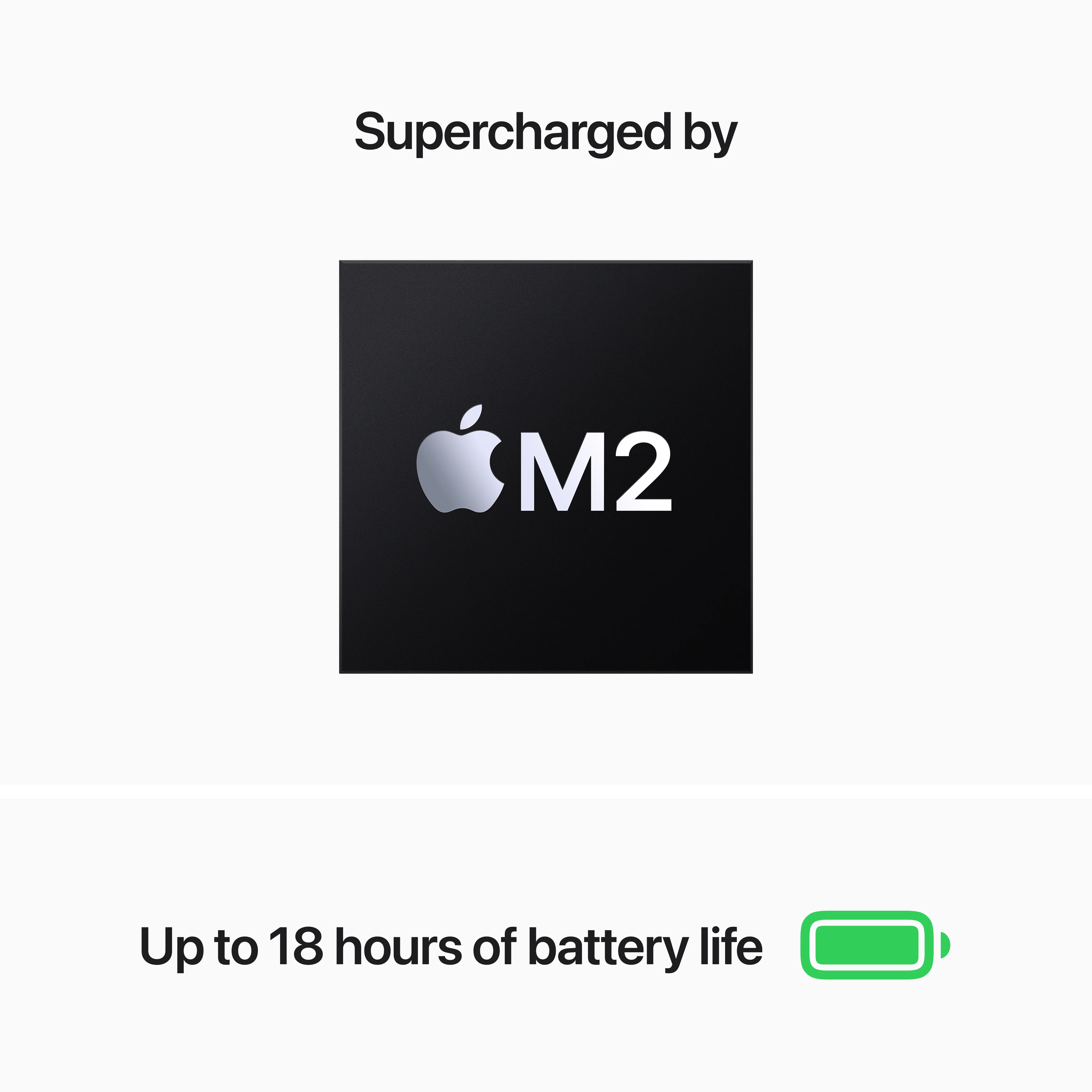 13-inch MacBook Air: Apple M2 chip with 8‑core CPU and 8‑core GPU, 256GB SSD - Space Grey - Image 4