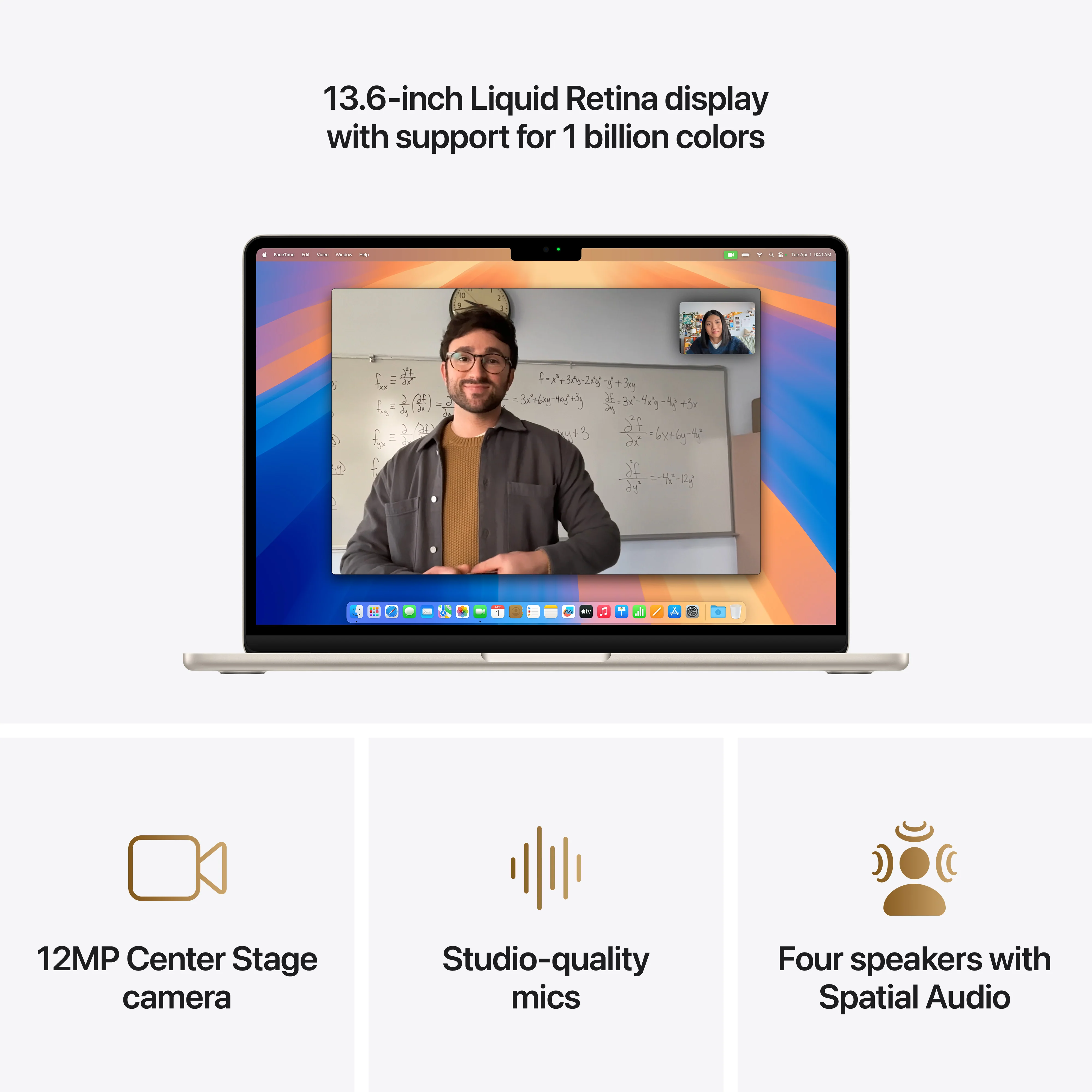 13-inch MacBook Air: Apple M4 chip with 10-core CPU and 8-core GPU, 256GB SSD - Starlight - Image 5