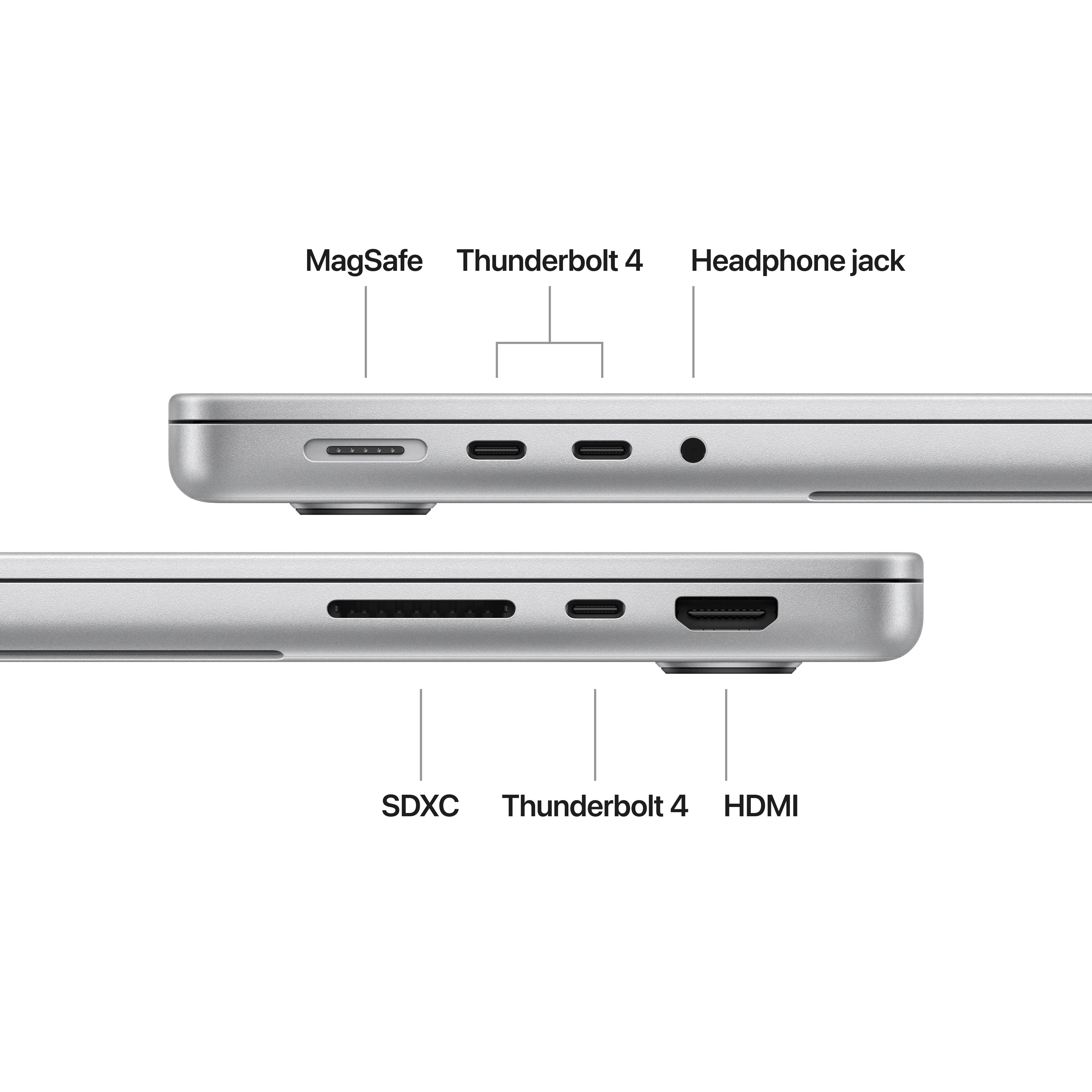 14-inch MacBook Pro: Apple M4 chip with 10-core CPU and 10-core GPU, 1TB SSD - Silver - Image 7