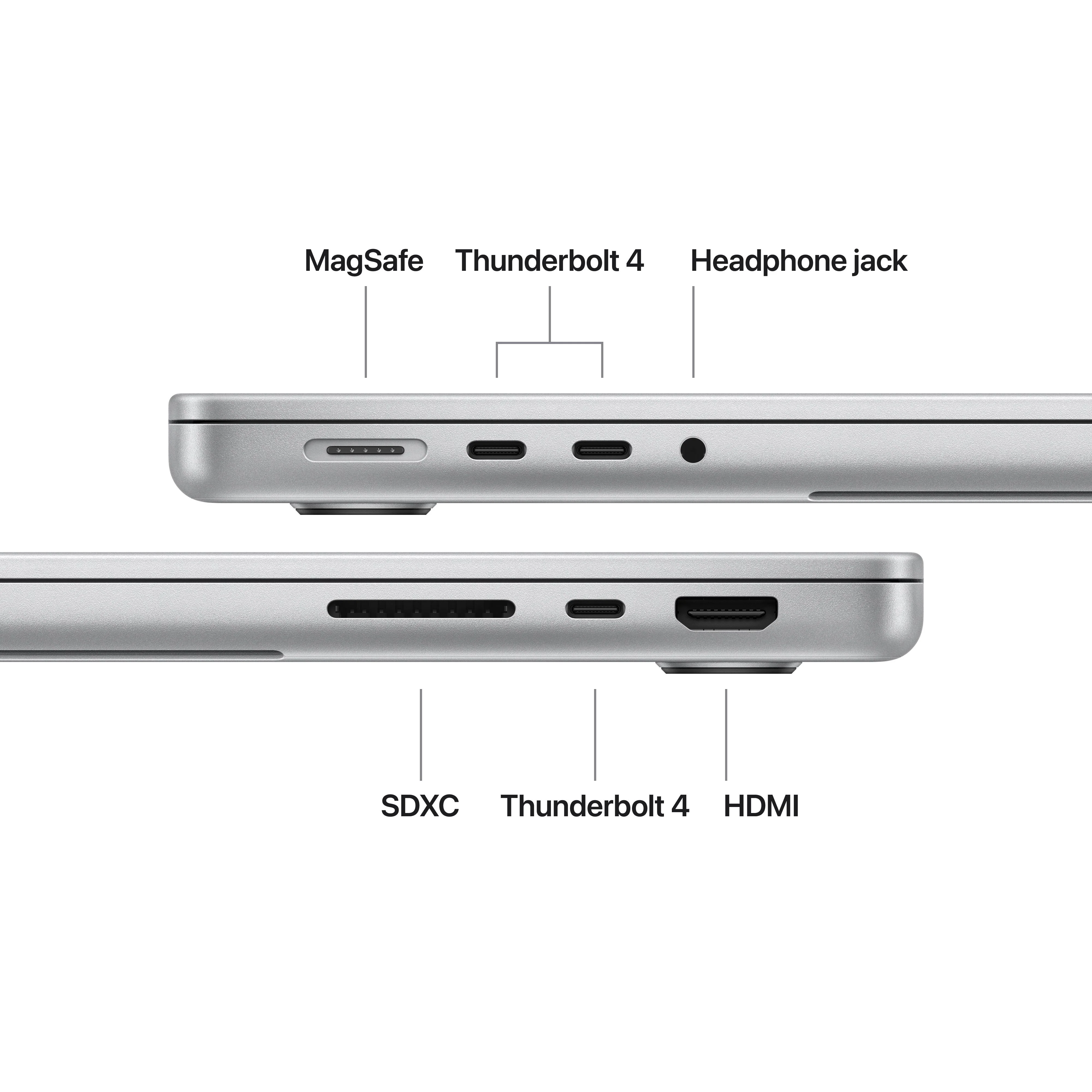 14-inch MacBook Pro: Apple M5 chip with 10-core CPU and 10-core GPU, 512GB SSD - Silver - Image 7