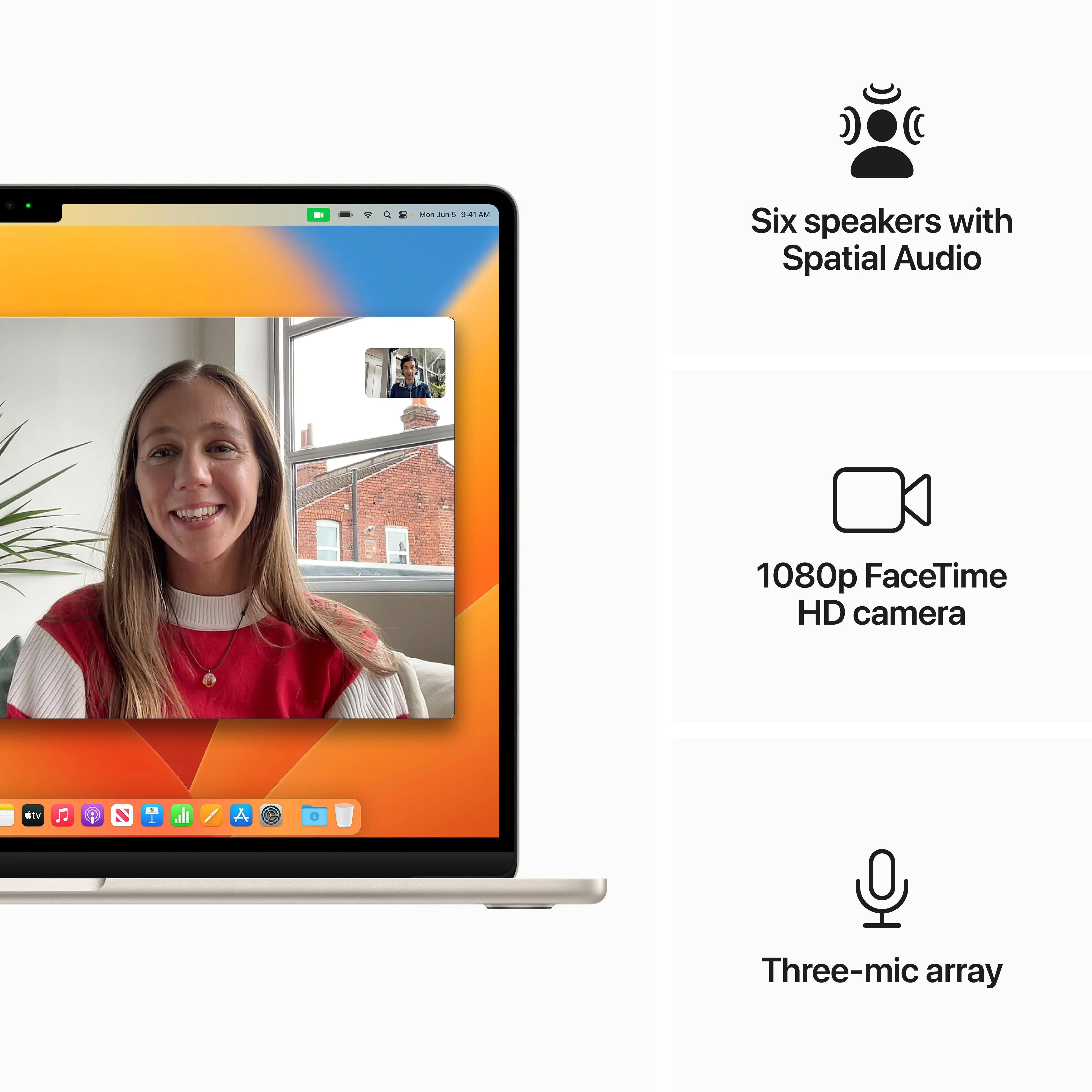 15-inch MacBook Air: Apple M2 chip with 8‑core CPU and 10‑core GPU, 512GB SSD - Starlight - Image 6