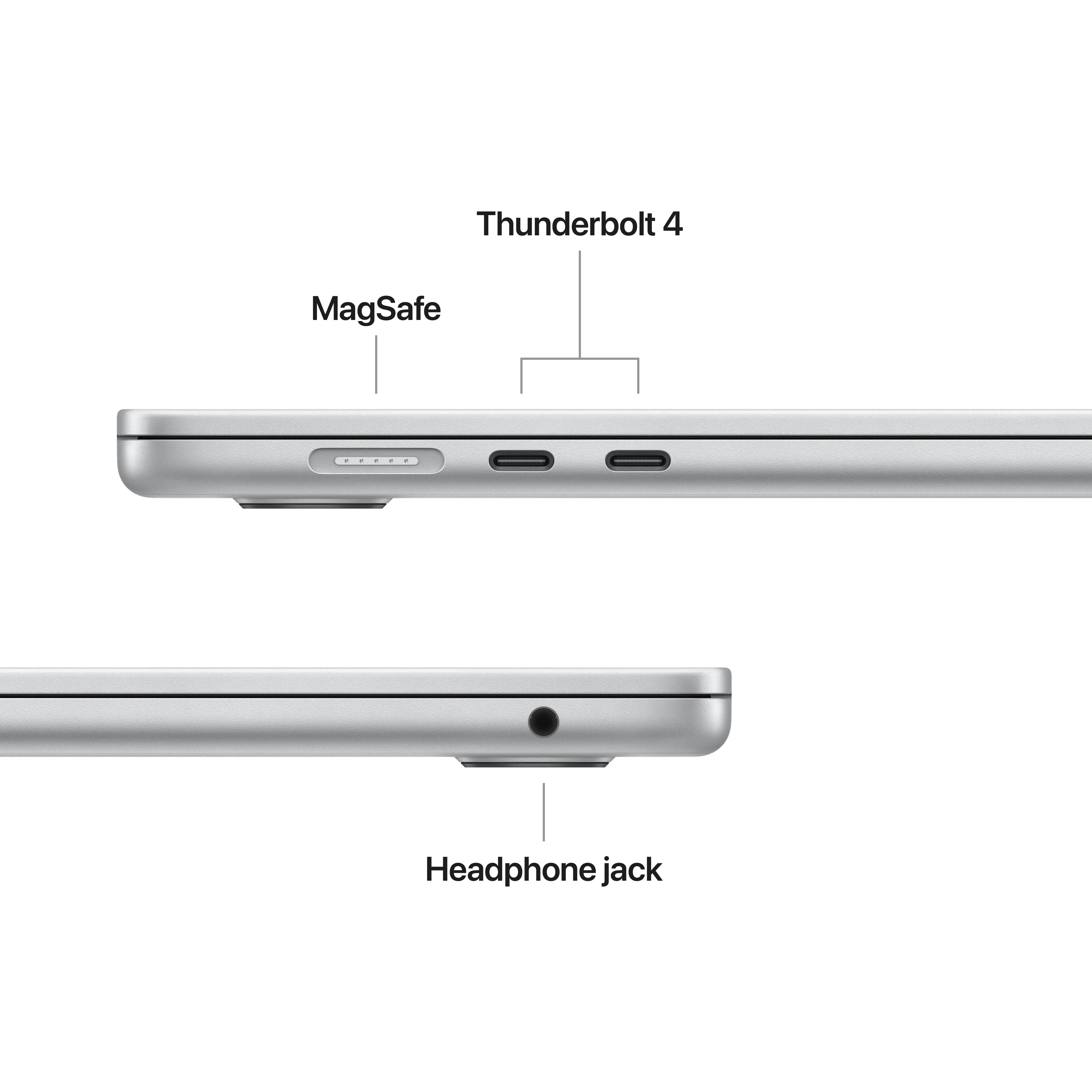 15-inch MacBook Air: Apple M4 chip with 10-core CPU and 10-core GPU, 256GB SSD - Silver - Image 7