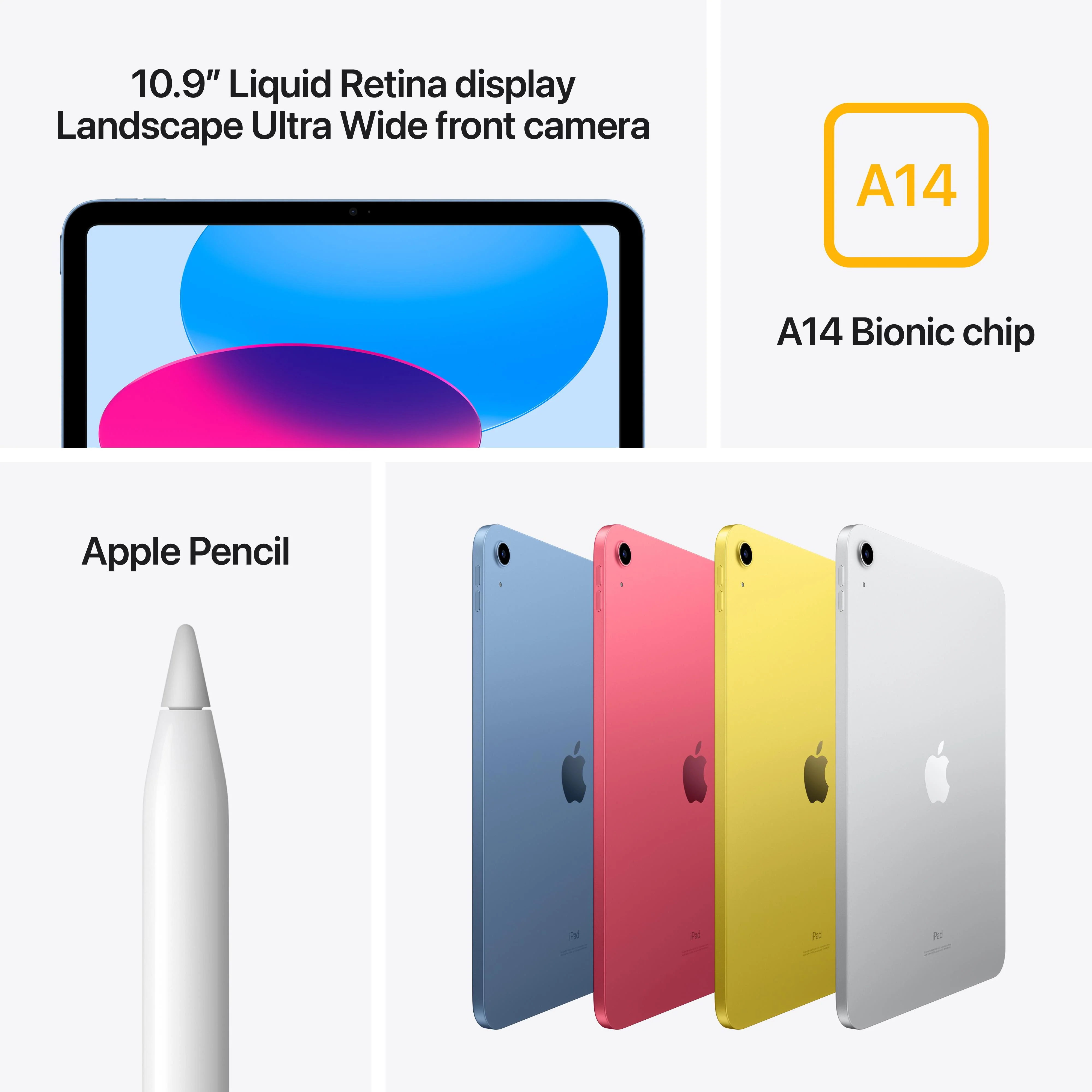 10.9-inch iPad Wi-Fi 64GB - Blue (10th generation) - Image 6