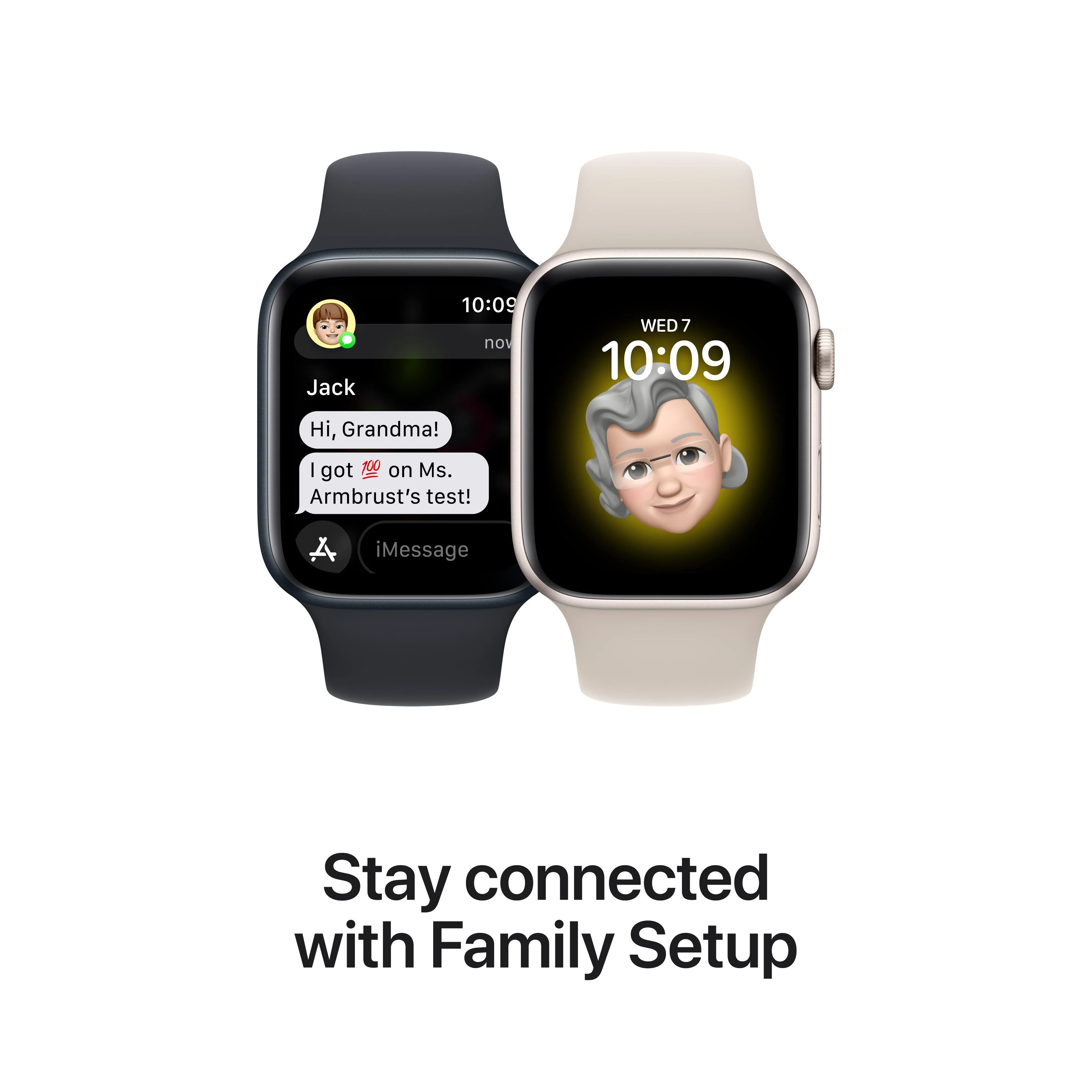 Apple Watch SE GPS 44mm Silver Aluminium Case with White Sport Band - Regular - Image 5