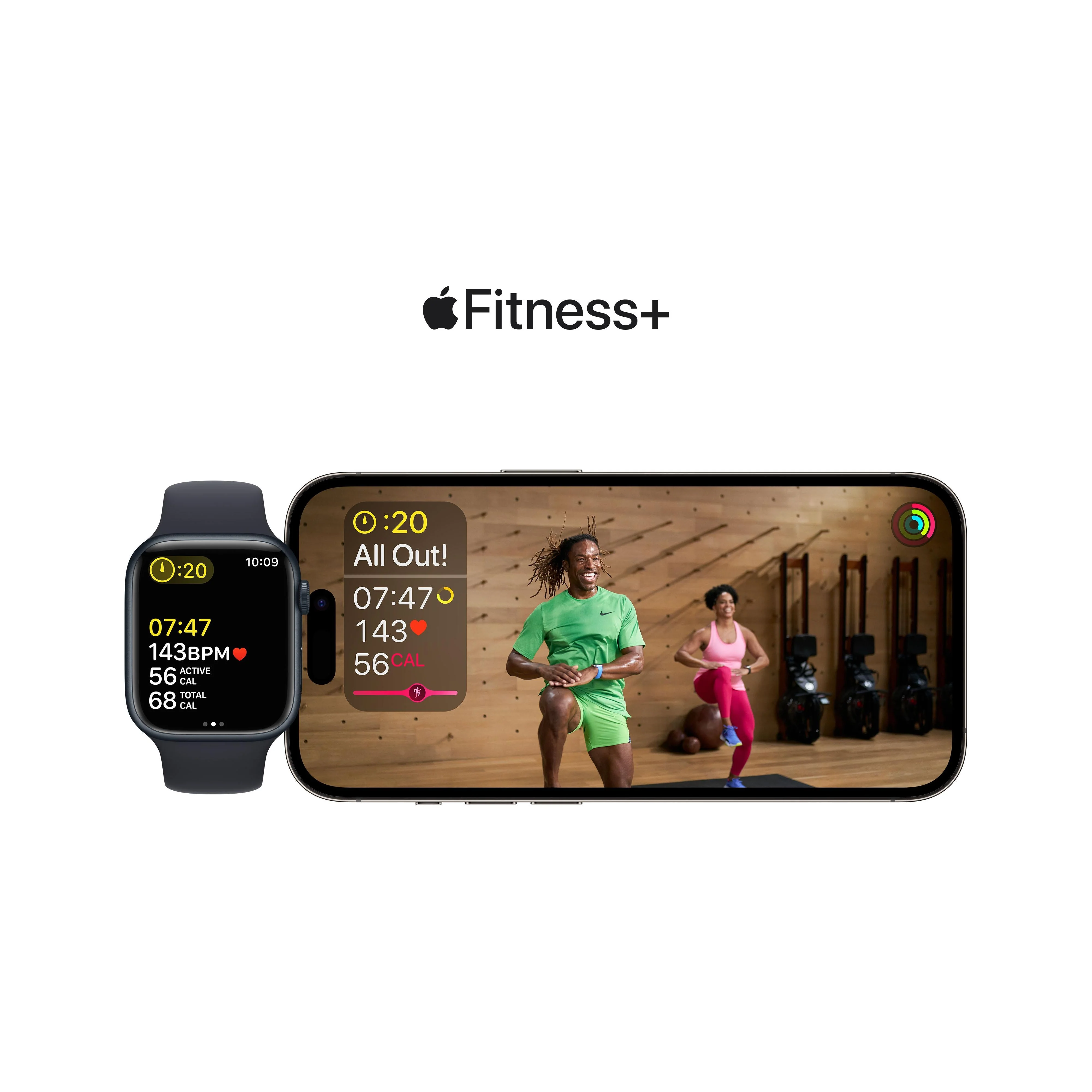 Apple Watch SE GPS + Cellular 40mm Starlight Aluminium Case with Starlight Sport Band - Regular - Image 11
