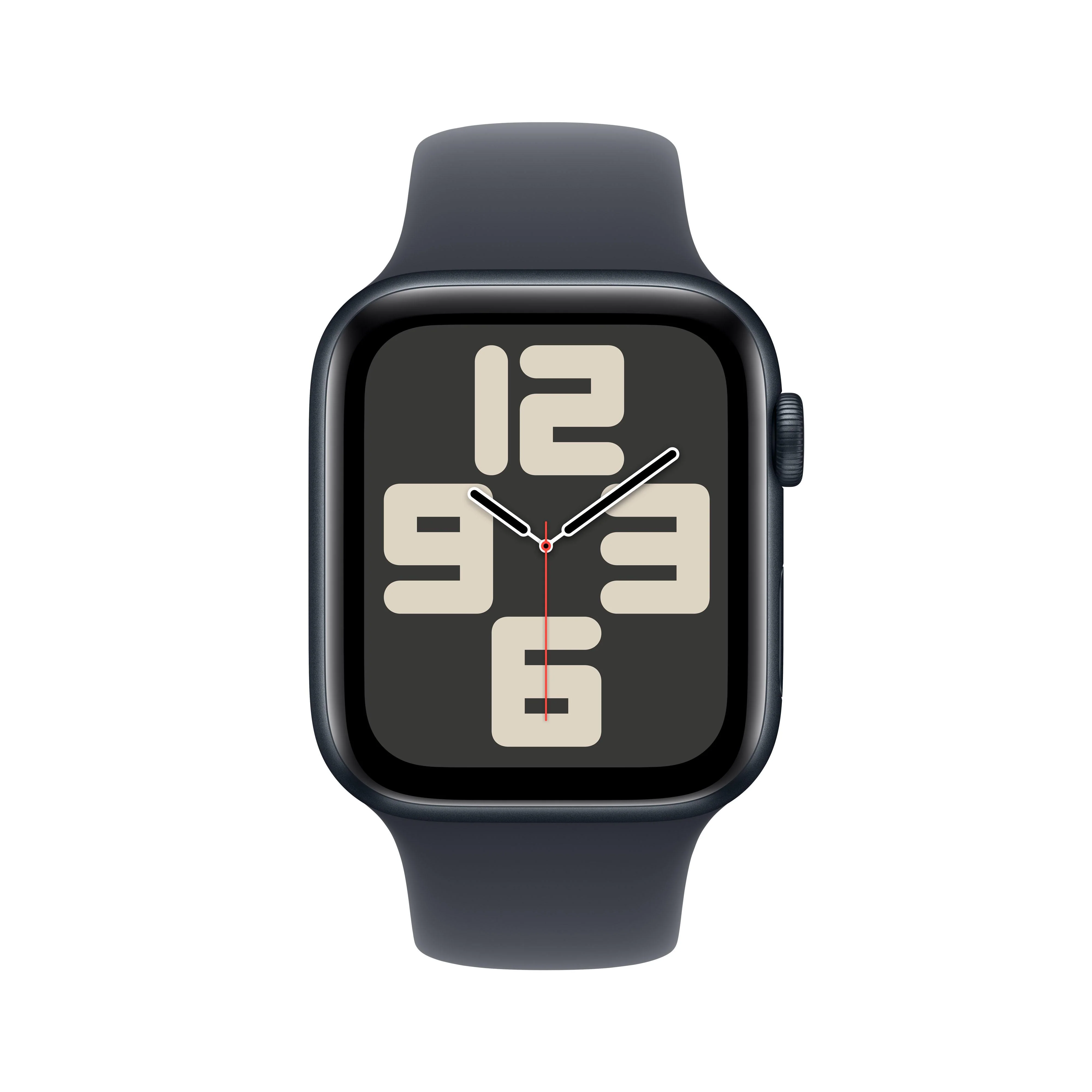 Apple Watch SE GPS 44mm Midnight Aluminium Case with Midnight Sport Band - M/L - Image 2