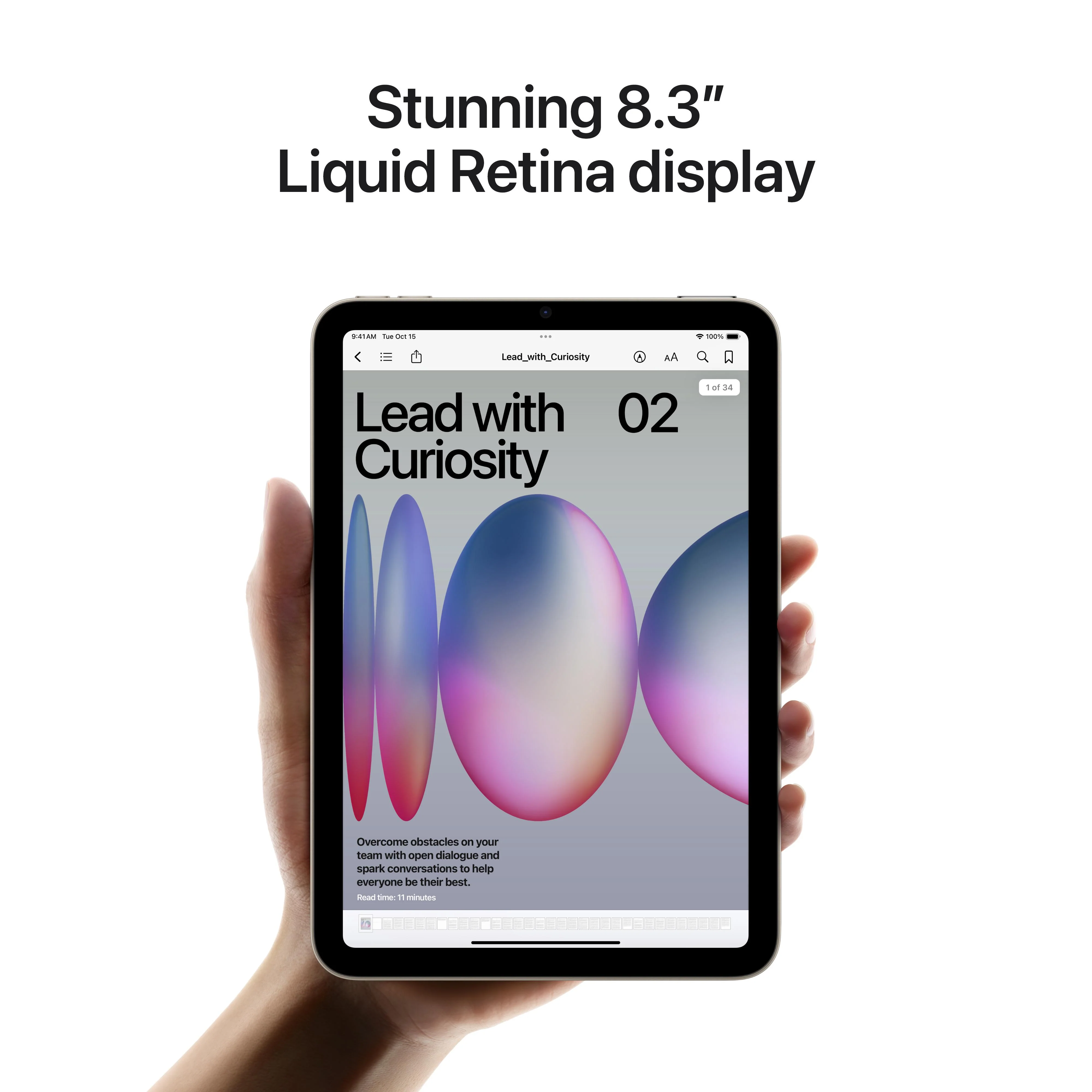 iPad mini Wi-Fi + Cellular 512GB - Purple (A17 Pro) - Image 5