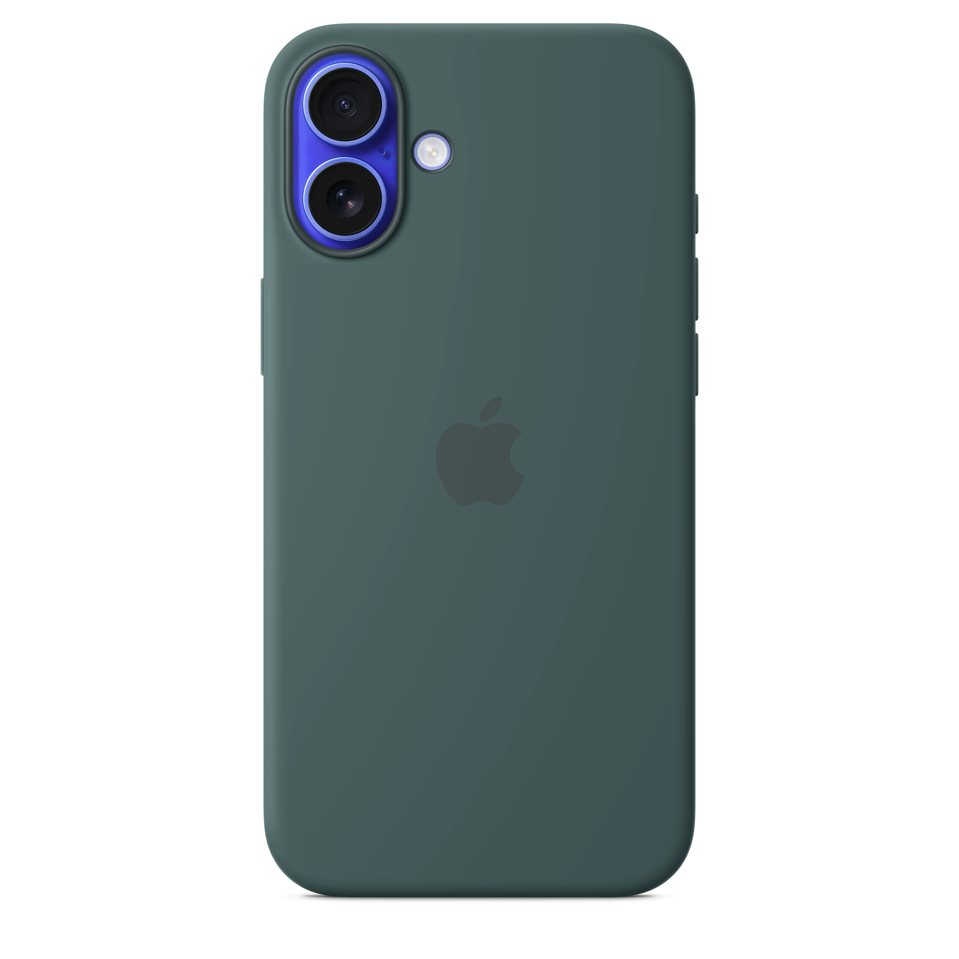 iPhone 16 Plus Silicone Case with MagSafe - Lake Green