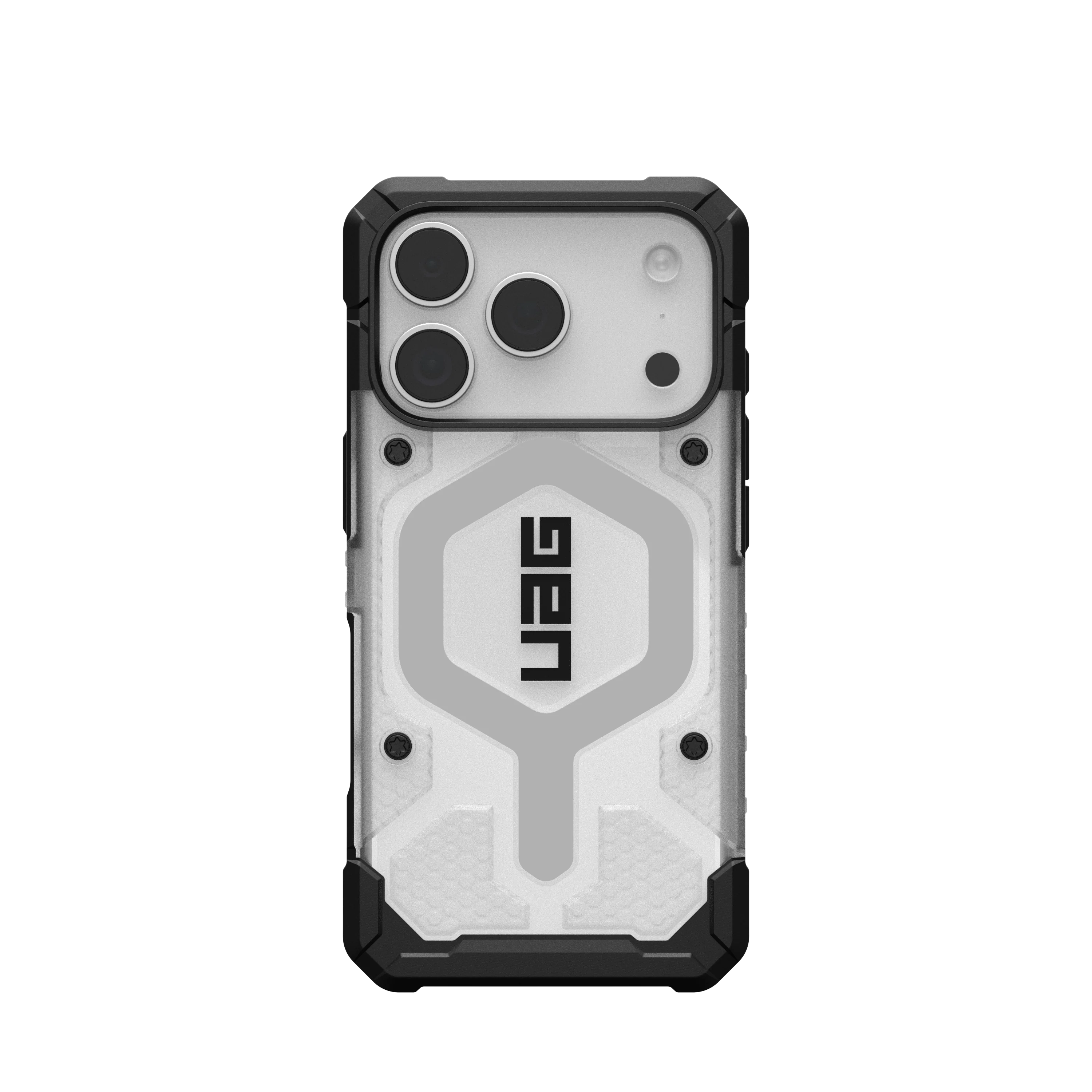 UAG iPhone 17 Pro Pathfinder Clear MagSafe - Ice/Silver